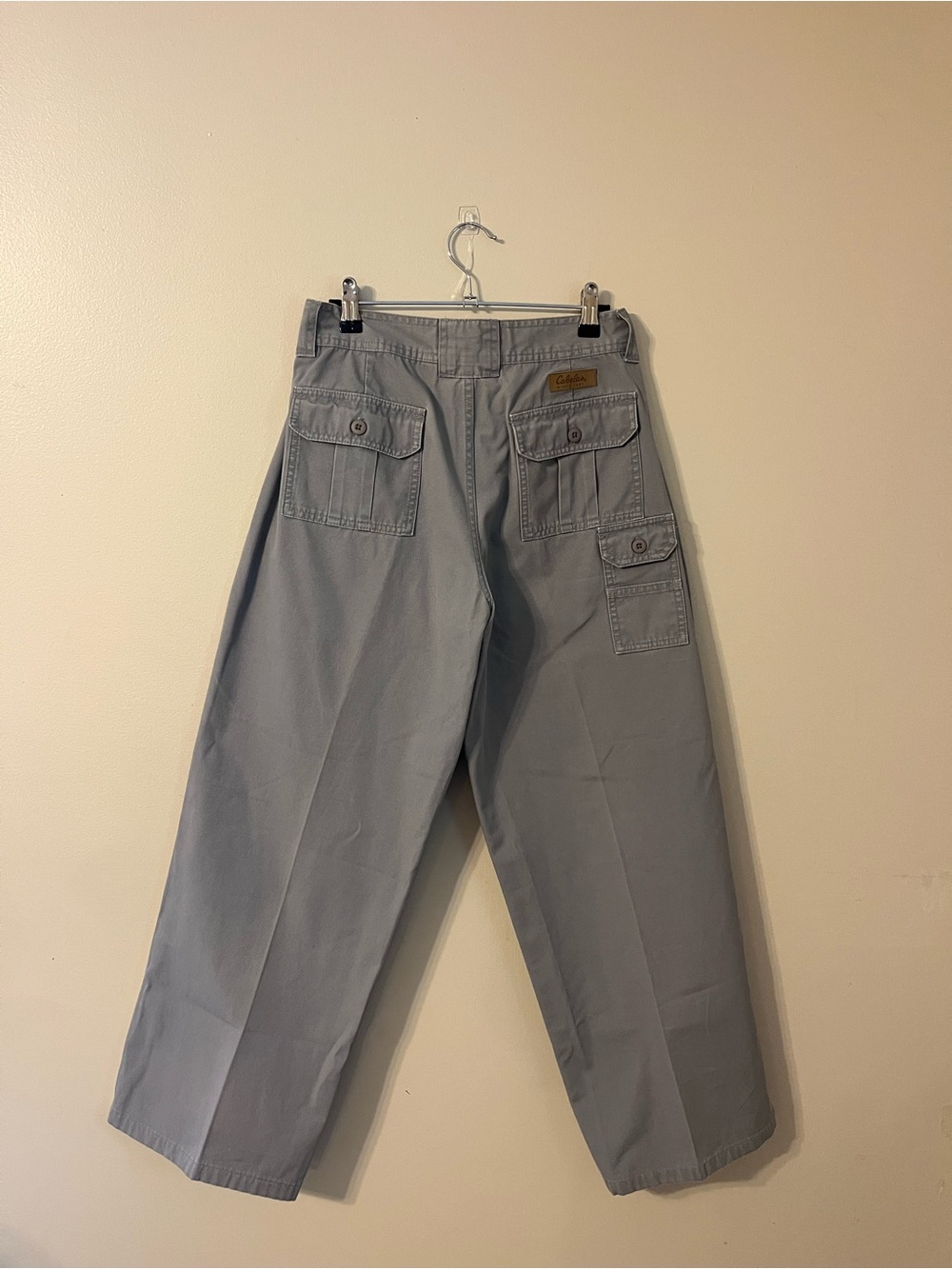 Cabela's Size 12 Womens 7 Pocket Hiker - Gray Cargo/Work Pants - Like NEW